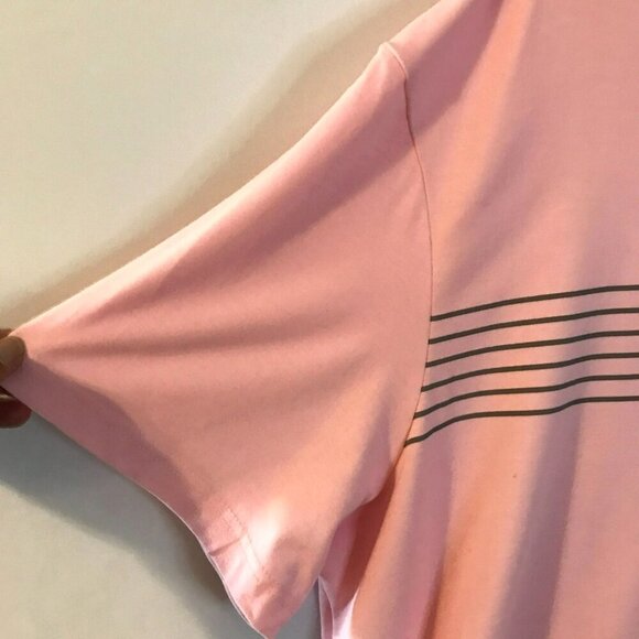 NWOT Lee Men's Short Sleeve Crew Neck Pullover Tee Size 2XL in Pink Colorful - Picture 3 of 12